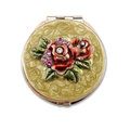 Vintage Rose Compact Mirror